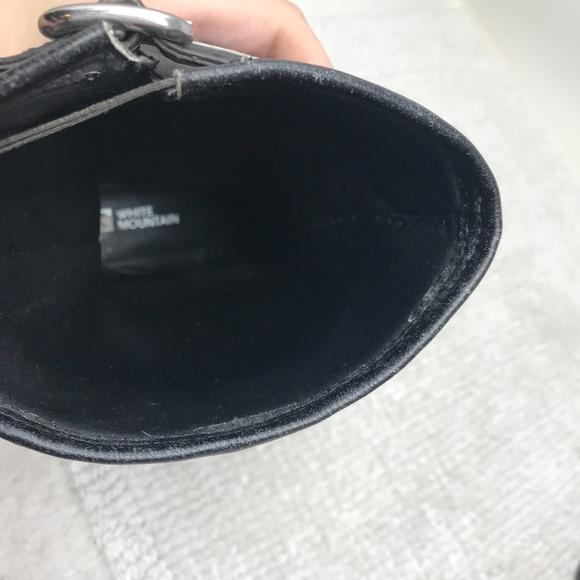 White Mountain Kennedy Black American Flag Size 6 - Picture 8 of 8